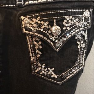 Black Miss Me size 12 jeans